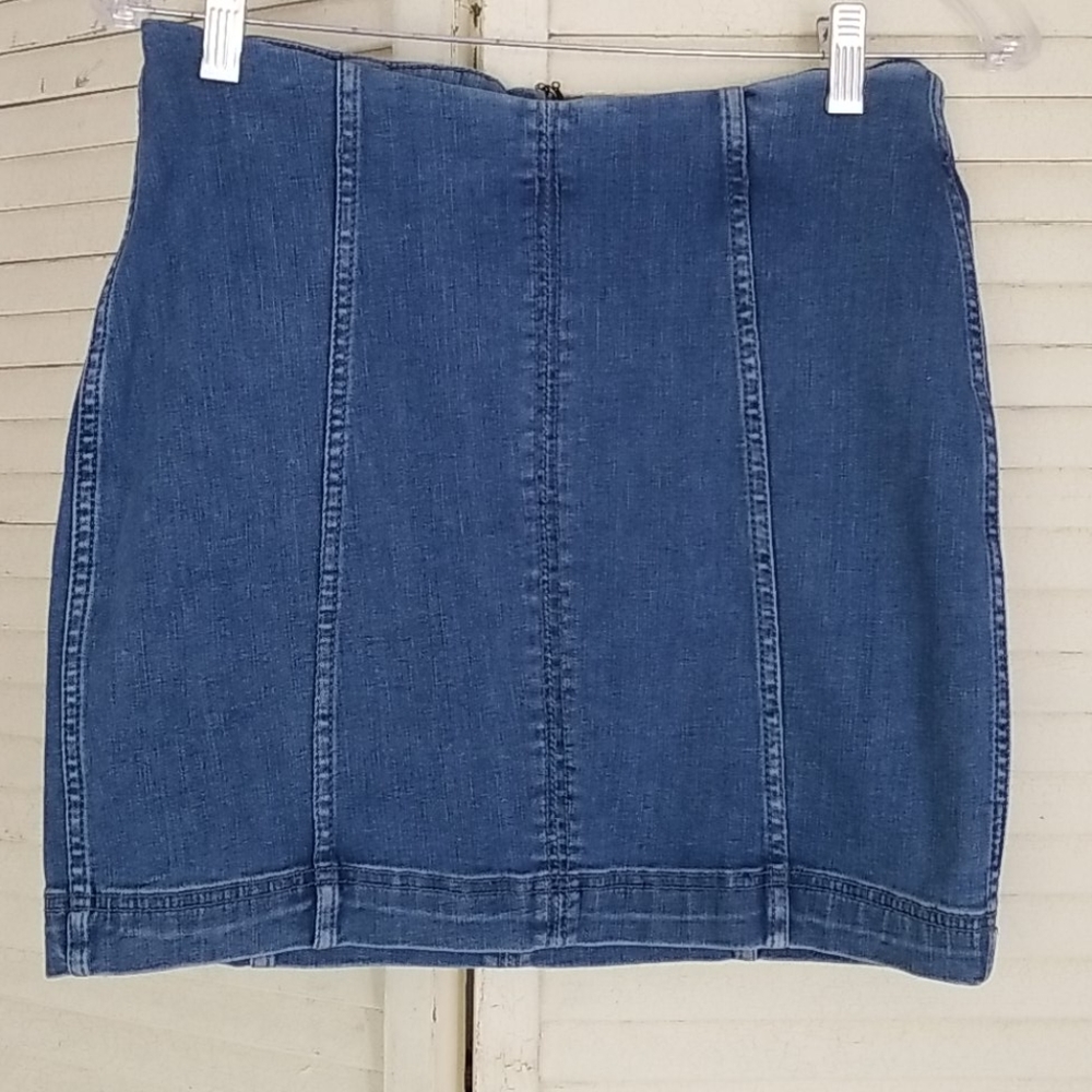 Free People | Modern Femme Denim Skirt